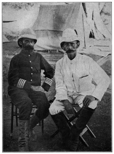 Peters und Emin Pascha in Mpuapua (Sommer 1890)