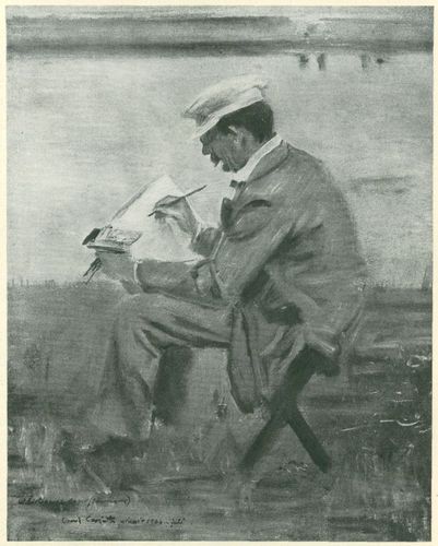 Gemalt von Lovis Corinth im Agger 1900 (Abbildung Seite 65)