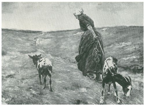 Max Liebermann: Die Frau mit den Ziegen (Abbildung Seite 151)