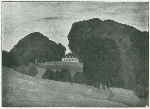Walter Leistikow: Dänische Landschaft (Abbildung Seite 156)