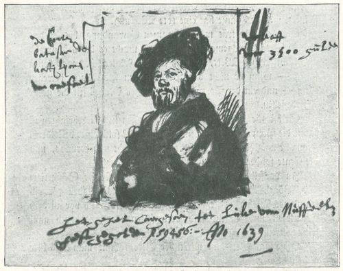 Rembrandt: Skizze nach Rafael (Abbildung Seite 174)