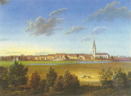 Barth, Wilhelm: Potsdam, Heiligengeistkirche und Huser der Burgstrae