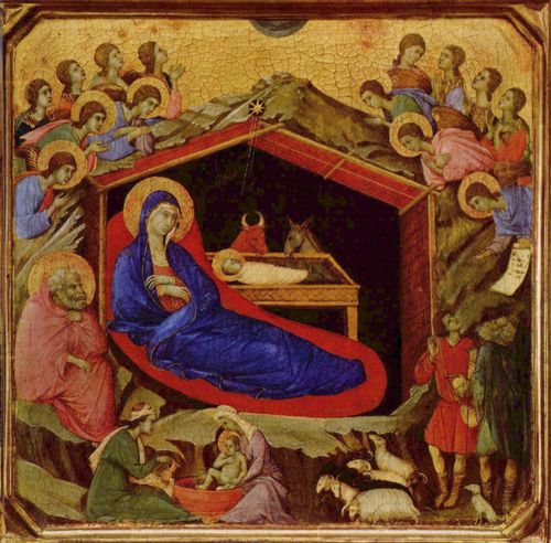Duccio di Buoninsegna: Geburt Christi