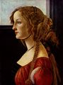 Botticelli, Sandro: Portrt der Simonetta Vespucci
