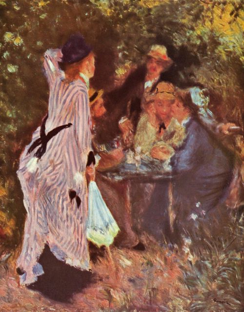 Renoir, Pierre-Auguste: Im Garten (In der Gartenlaube des »Moulin de la Galette«)