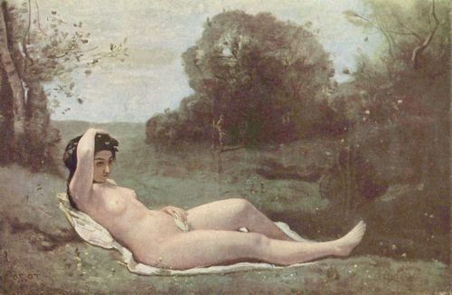 Corot, Jean-Baptiste Camille: Mdchen im Grnen