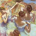 Degas, Edgar Germain Hilaire: Tnzerinnen in Blau