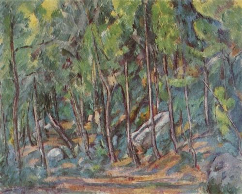 Czanne, Paul: Im Wald von Fontainebleau