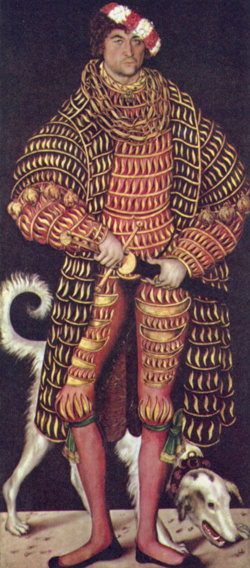Cranach d. ., Lucas: Portrt des Herzogs Heinrich der Fromme von Sachsen