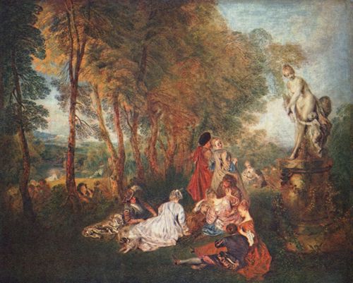Watteau, Antoine: Das Liebesfest (Ftes galantes)