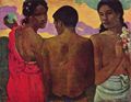 Gauguin, Paul: Unterhaltung in Tahiti