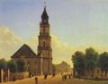 Hasenpflug, Carl: Potsdam, Garnisonskirche und Breite Brücke mit Blick auf das Stadtschloss