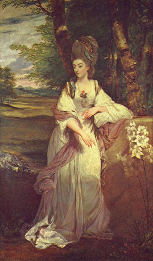 Reynolds, Sir Joshua: Portrt der Lady Bamfylde