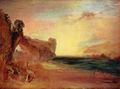Turner, Joseph Mallord William: Felsige Bucht mit Menschen (Rocky Bay with Figures)
