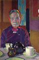 Gilman, Harold: Porträt der Mrs. Mounter am Frühstückstisch