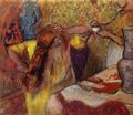 Degas, Edgar Germain Hilaire: Frau bei der Toilette