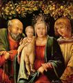 Altdorfer, Albrecht: Die Heilige Familie mit einem Engel