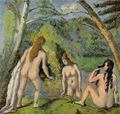 Cézanne, Paul: Drei badende Frauen