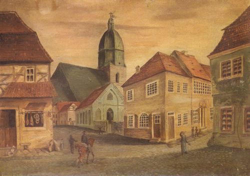 Warmholz, Karl Salomo: Eisleben, Luthers Geburtshaus