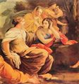 Vouet, Simon: Apollo und die Musen, Detail