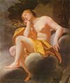 Vouet, Simon (Werkstatt): Schlafende Venus auf Wolken