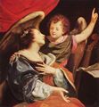 Vouet, Simon (Nachfolger): Hl. Ccilie mit dem Engel
