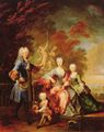 Tournires, Robert: Portrt des Ferdinand Adolf, Graf von Plettenberg und seiner Familie