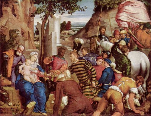 Bassano, Jacopo: Anbetung der Heiligen Drei Knige