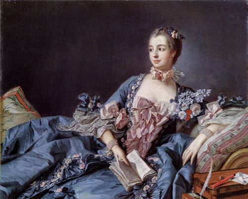 Boucher, Franois: Portrt der Madame de Pompadour