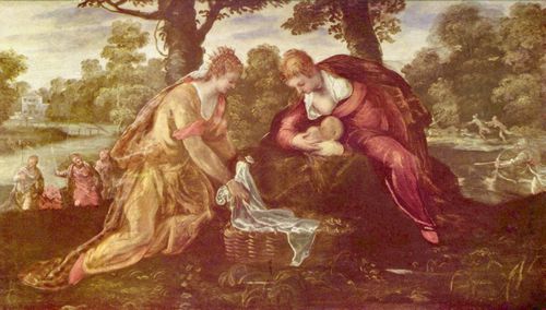 Tintoretto, Jacopo: Auffindung des Moses