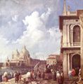 Canaletto (I): Piazzetta in Venedig