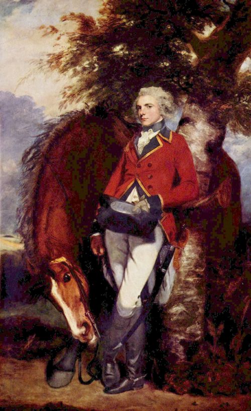 Reynolds, Sir Joshua: Portrt des Colonel George K.H. Coussmaker vom Regiment der Garde-Grenadiere