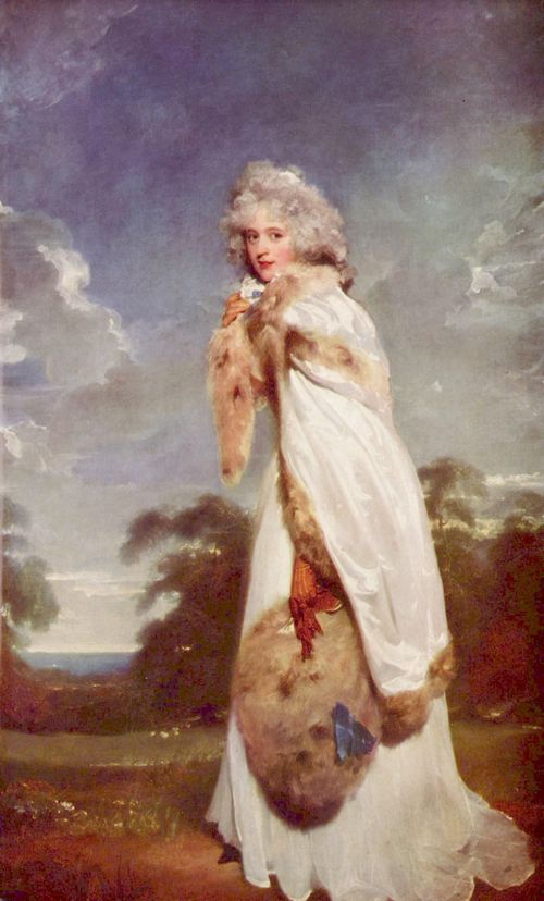 Lawrence, Sir Thomas: Porträt der Elizabeth Farren, spätere Countess von Derby