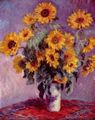 Monet, Claude: Stillleben mit Sonnenblumen
