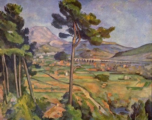 Czanne, Paul: Landschaft mit Viadukt (Mont Sainte-Victoire)