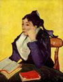 Gogh, Vincent Willem van: L'Arlésienne (Porträt der Mme Ginoux)