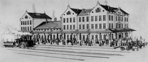Tubert, Gustav: Annaberg-Buchholz, Bahnhof I