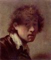 Rembrandt Harmensz. van Rijn: Selbstporträt (Jugendliches Selbstporträt)
