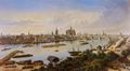Poppel, Johann Gabriel Friedrich: Kln, Ansicht vom Hotel Bellevue am Deutzer Ufer aus
