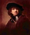 Rembrandt: Selbstporträt als Jüngling