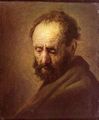 Rembrandt Harmensz. van Rijn: Kopf eines Mannes