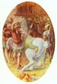Primaticcio, Francesco: Alexander zähmt den Bukephalos, Oval
