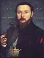 Holbein d. J., Hans: Porträt eines Edelmannes mit einem Falken