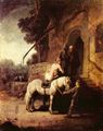 Rembrandt Harmensz. van Rijn: Der Barmherzige Samariter