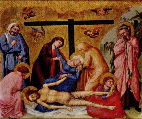 Lorenzetti, Ugolino: Beweinung Christi