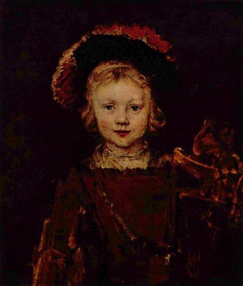 Rembrandt Harmensz. van Rijn: Portrt eines Jungen (Titus, Rembrandts Sohn)