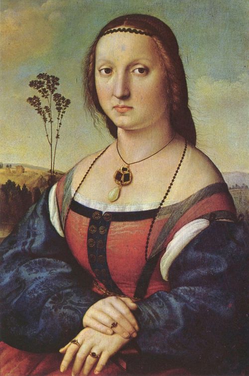 Raffael: Portrt der Maddalena Doni, geb. Strozzi