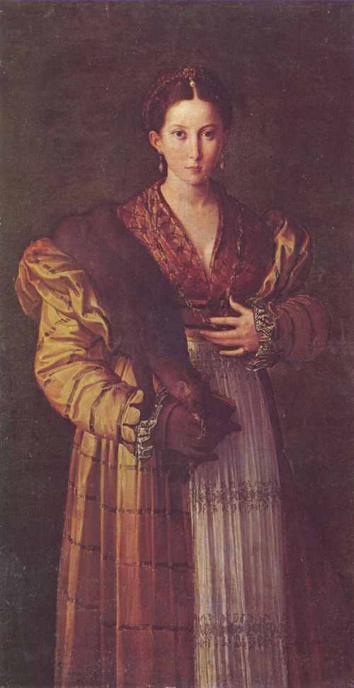 Parmigianino: Portrt einer jungen Dame, genannt Anteia