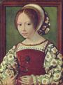 Gossaert, Jan: Porträt eines Mädchen (Jaqueline de Bourgogne)