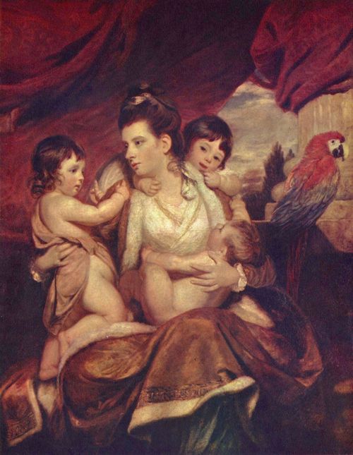 Reynolds, Sir Joshua: Portrt der Lady Cockburn und ihre drei ltesten Shne